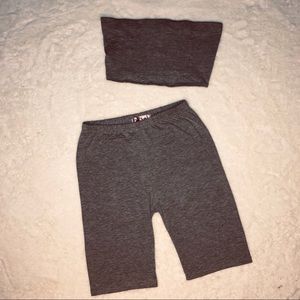 Biker Shorts Set